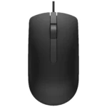 MOUSE USB DELL MS116 WIRED BLACK COLOR