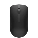 MOUSE USB DELL MS116 WIRED BLACK COLOR