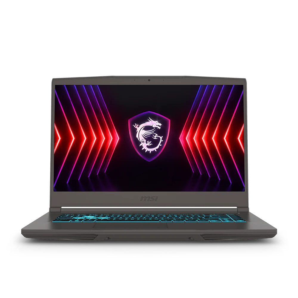 1fc12302-71c1-42d4-8977-26c46055488a-1000x1000-dZzqgSLPQ5UcaF665iVM2Deaczc3pGIRbtXGUrz0 MSI GAMING LAP THIN 15 INTEL CORE i5 - 12th GEN RAM 8GB - SSD 512GB - RTX 2050 4GB - SIZE 15.6" - Image 1