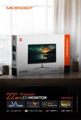MONITOR - MICRODIGIT  PREMIUM - MD2211LM HD  LED 22" 100Hz VGA-HDMI - Image 3
